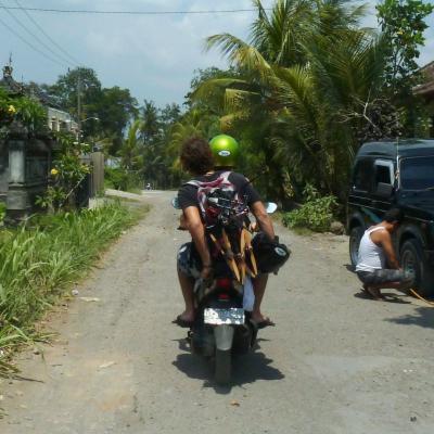 transport drone scooter bali