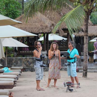 1er jour tournage drone bali
