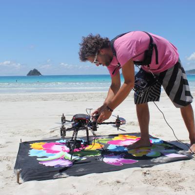 Tournage drone Lombok