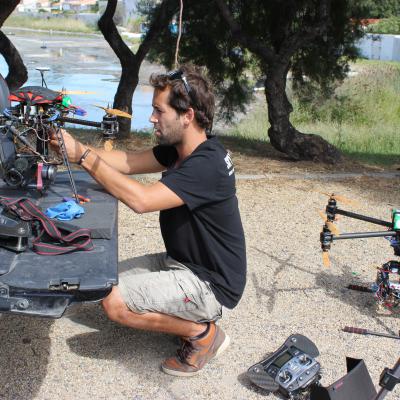 Tournage drone sète