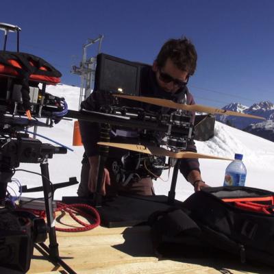 tournage drone montagne