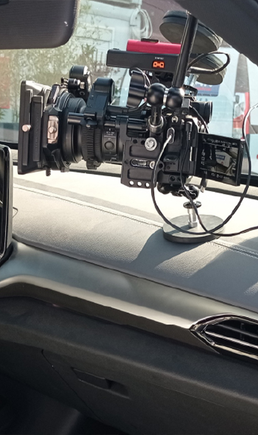Systèmes d'accroches caméras voiture