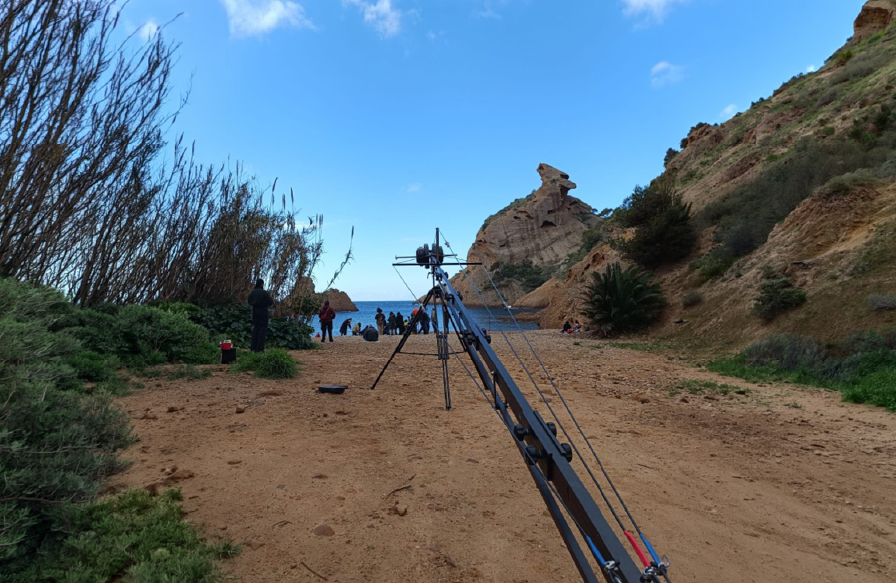 Grande grue de plateau