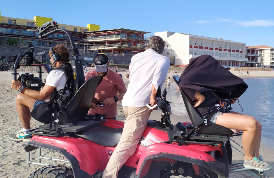 Quad thermique tournage cinéma