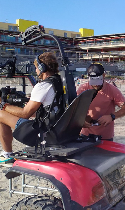 Quad thermique tournage cinéma