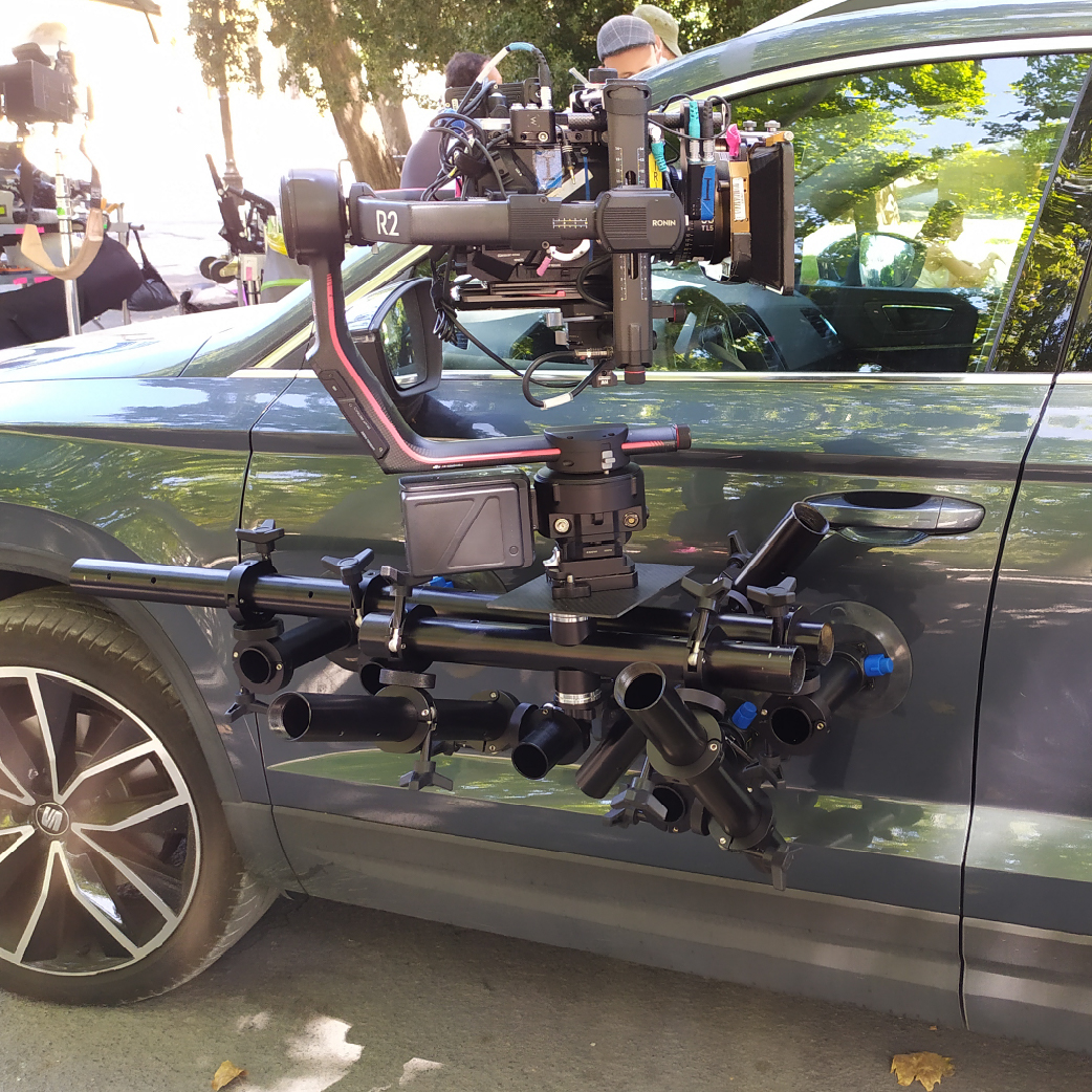 suivis accroches cinéma véhicule tournage