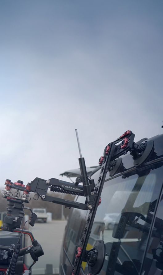 tilta alien accroche véhicule tournage